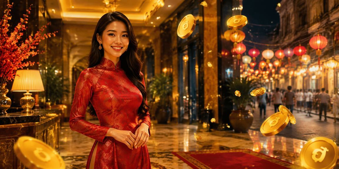 Khung cảnh chợ đêm Hà Nội với người dùng truy cập xổ số trực tuyến trên điện thoại